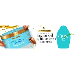 Маска для волосся OGX Argan oil of Morocco живильна 300 мл - мініатюра 3