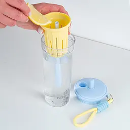 Стакан для води Kite жовто-блакитний 650 мл (K25-1219-3) - мініатюра 6