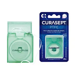 Зубна нитка Curasept Floss з матеріалу PTFE з хлоргексидином, 35 м - мініатюра 2