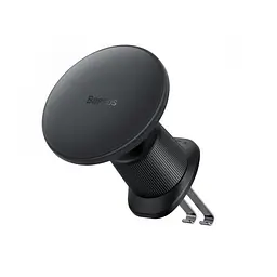 Бездротовий Автомобільний зарядний пристрій Baseus CW01 MagSafe Wireless Charging Car Mount Air Vent 15W чорний C40141001111-00