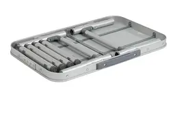 Стіл Bo-Camp Premium 56x34 см Grey (1404419) (DAS303280) - мініатюра 9