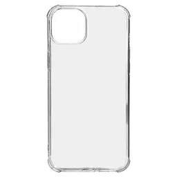 Прозрачный чехол для Apple iPhone 15 Plus с защитой камеры и усиленными бортами, тонкий, силиконовый, бесцветный, ударопрочный, противоударный бампер с закрытой камерой, ArmorStandart (ARM69324)