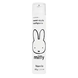 Зубная паста Hismile Mint Miffy, вкус сладкое яблоко, 60г