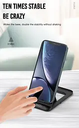 Універсальна підставка для телефону XO C73 чорний (7109744) 6920680879045 - мініатюра 7