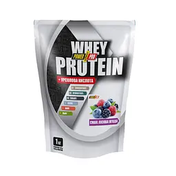 Протеїн Whey Protein, 1 кг Лісові ягоди Power Pro fit0013214