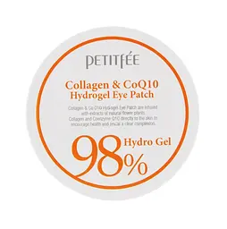 Гідрогелеві патчі для очей Колаген-Коензим Q10 Collagen&CoQ10 Hydrogel Eye Patch Petitfee & Koelf 60 шт