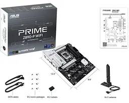 Материнська плата ASUS PRIME Z890-P WIFI (PRIME Z890-P WIFI) (Socket 1851, Intel Z890, ATX) - мініатюра 8