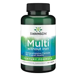 Мультивітаміни без заліза Multi without Iron Century Formula - 130 caps