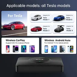 USB-адаптер CarlinKit T2C для Tesla для бездротового Apple CarPlay / Android Auto - мініатюра 8