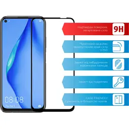 Скло захисне ACCLAB Full Glue Huawei P40 Lite (1283126508264) - мініатюра 2