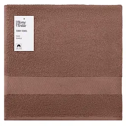 Рушник махровий Ardesto Essence 70х140см, 100% бавовна, коричневий pbe0050370 - мініатюра 2