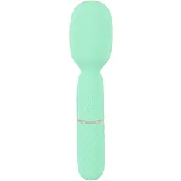 Мінівібратор Cuties Mini Wand Green - мініатюра 3