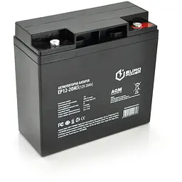 Аккумуляторная батарея EUROPOWER AGM EP12-20M5 12 V 20Ah ( 181 x 76 x 166 (168) ) Black Q4