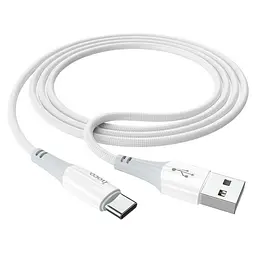 Кабель Hoco X70 Pisces Cable USB to Type-C 3A 1m White