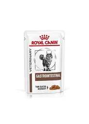 Лікувальні консерви для кішок при порушені травлення Royal Canin Gastrointestinal Feline шматочки в соусі, 85 г