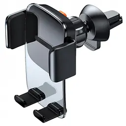 Тримач в машину Baseus Easy Control Clamp Air Outlet Version срібний (33522 silver) - мініатюра 6