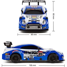 Машинка на радіокеруванні KS Drive Road Rebels 1:24 Blue (19599OB) [113417] - мініатюра 5