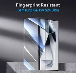 Захисне скло ESR Tempered-Glass Screen Protector для Galaxy S24 Ultra (1D7000301) - мініатюра 4