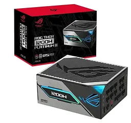 Блок живлення ASUS ROG THOR 1200W 80+ Platinum (ROG-THOR-1200P3-GAMING) (90YE00V2-B0NA00) - мініатюра 10