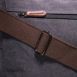 Чоловіча сумка для ноутбука з текстильним клапаном 36х33х10 см Vintage 36х33х10 см sum0021431 - мініатюра 9