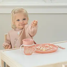 Слинявчик Chicco Pink з рукавами 6 м+ (16302.15) - мініатюра 2