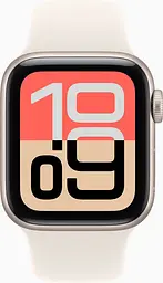 Смарт-годинник Apple Watch SE 3 GPS 40mm Starlight Alu. Case w. Starlight S. Band - S/M (MEH34) - мініатюра 2