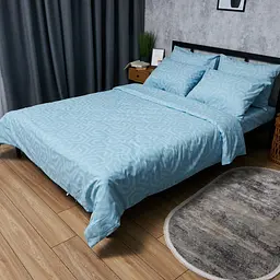 Комплект постільної білизни Moon&Star Дитячий 110x140 см наволочки 2x40x60 см Arctic Glow Бязь Gold Люкс