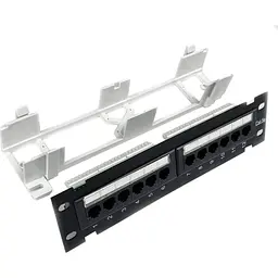 Патч-панель настінна 12 портів 5e UTP Eserver (WT-2180-Dual) - мініатюра 3