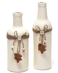 Ваза керамічна Shabby Chic Bona 8.4х7.7х26.4см sad0001482 - мініатюра 2