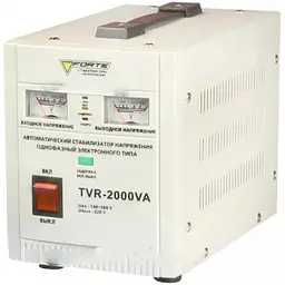 Стабілізатор напруги Forte TVR-2000VA (білий)
