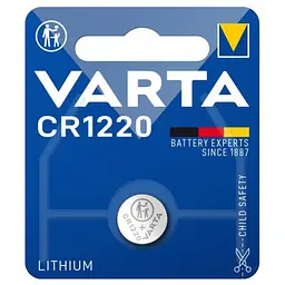 Батарейка VARTA CR 1220 BLI 1 LITHIUM (8194)