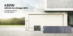 Зарядна станція Bluetti EB3A 268Wh 600W - мініатюра 6
