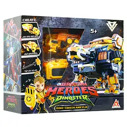 Динозавр-трансформер DINOSTER - МЕГА ДИНО-СМЕШ АНКІЛО DINOSTER EU580806 - мініатюра 5