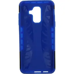 Чохол-накладка Toto Dazzle Kickstand 2 in 1 Case Samsung Galaxy A6+ 2018 Blue - мініатюра 3