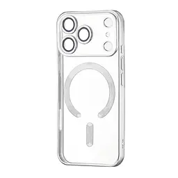 Чохол Ductil Metallic Edge with MagSafe (Protected Camera & Lens) iPhone 17 Pro Max Silver