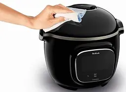 Мультиварка-скороварка Cook4me Touch, 1600Вт, чаша-6л, сенсорне керув., 13 програм, метал/плас Tefal kuh0015006 - мініатюра 9