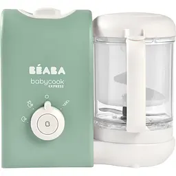 Пароварка-блендер Beaba Babycook Express Olive (916301) - мініатюра 2