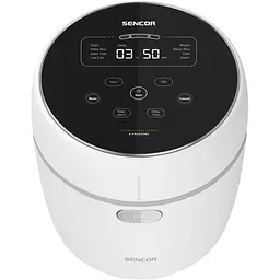 Рисоварка Sencor білий 0.6 л 350 Вт (SRM0670WH) - мініатюра 4