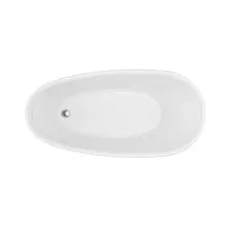 Ванна акрилова Radaway Carolina 150х73 окремостояча з ніжками + сифон (WA1-53-150x073U) - мініатюра 2