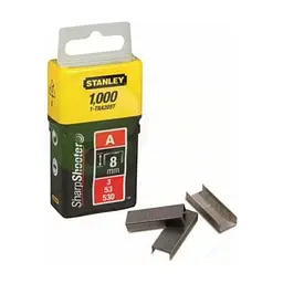 Скоби Stanley Light Duty тип а, 8мм, 1000шт (1-TRA205T) - мініатюра 2