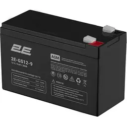 Акумулятор 2E GS 12V 9Ah AGM(2E-GS12-9) - мініатюра 2