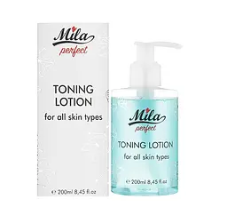 Тонік для обличчя Toning Lotion Mila perfect 200 мл - мініатюра 2