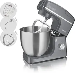 Кухонний комбайн-тестоміс 3 до 1 Heinrich's HKM 8083 Titan 10 л - мініатюра 2