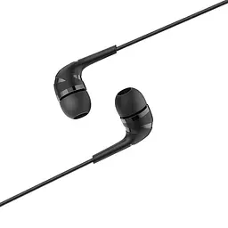 Дротові навушники Hoco M40, 3.5mm, 1.2m, Чорний - мініатюра 2