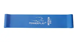 Резинка для фітнесу PowerPlay 4114 Mini Power Band 1 мм Medium Сіня (7.5 кг) (PP_4114_Blue_Medium) - мініатюра 3