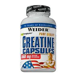 Креатин Pure Creatine Capsules, 200 капсул Weider 000288480 - мініатюра 2