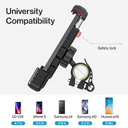 Тримач кріплення на кермо вело мото Joyroom Phone Holder For Bicycle and Motorcle JR-ZS264 - мініатюра 5