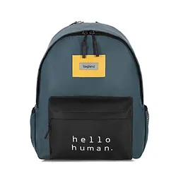 Рюкзак Bagland Stylish M 17 л сірий 1434 (0054969)