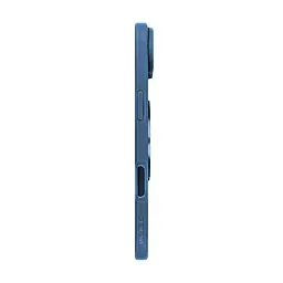 Противоударный чехол-панель для Apple iPhone 17 Air, Unit Stand2, синий, силикон + поликарбонат, защита всего корпуса, с подставкой, поддержка магнитных держателей и беспроводной зарядки (MagSafe), ArmorStandart (ARM86344) - мініатюра 3