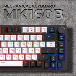 Клавіатура GamePro Red з Hot-Swap RGB Black дротова механічна (MK160B) - мініатюра 20